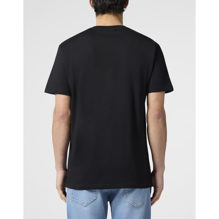 PHILIPP PLEIN Round Neck T-Shirt Ice Cream Dollar