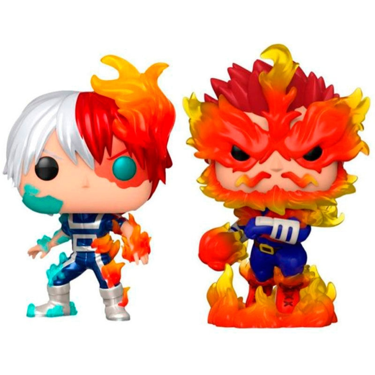 My Hero Academia Funko Pop 2 Figure Shoto Todoroki & Endeavor Esclusiva 9 cm