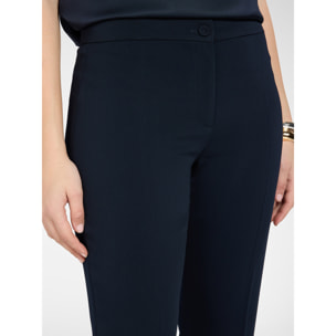 Elena Mirò - Pantaloni in cady - Blu