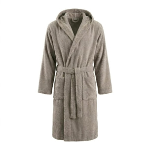 INTRECCI HOME Accappatoio Uomo e Donna, in Puro Cotone Jacquard 500 g, , Morbidezza Extra, Avvolgente, con Cappuccio e Tasche, Elegante e Confortevole,