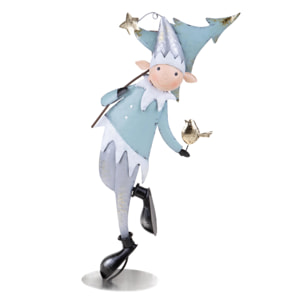 Folletto natale - Pezzi 1 - 30xH62x12cm - Bianchi Dino SpA