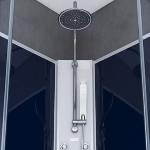 Cabine de douche 1/4 de cercle - 85x85x225cm - NIGHTY