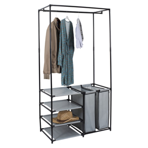 Portant Dressing Ouvert 87x43.5x163.5cm