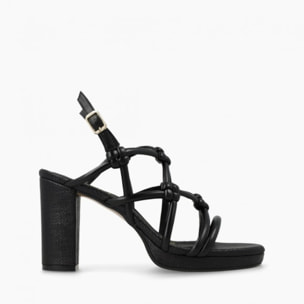 SANDALIAS NEGRAS LOSTE