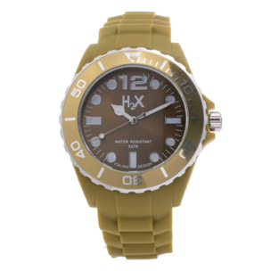 Reloj Haurex SV382UV3 Unisex Analogico Cuarzo con Correa de Caucho