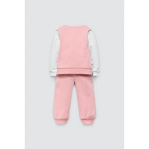 Felpa e jogger per neonato Candy Circus