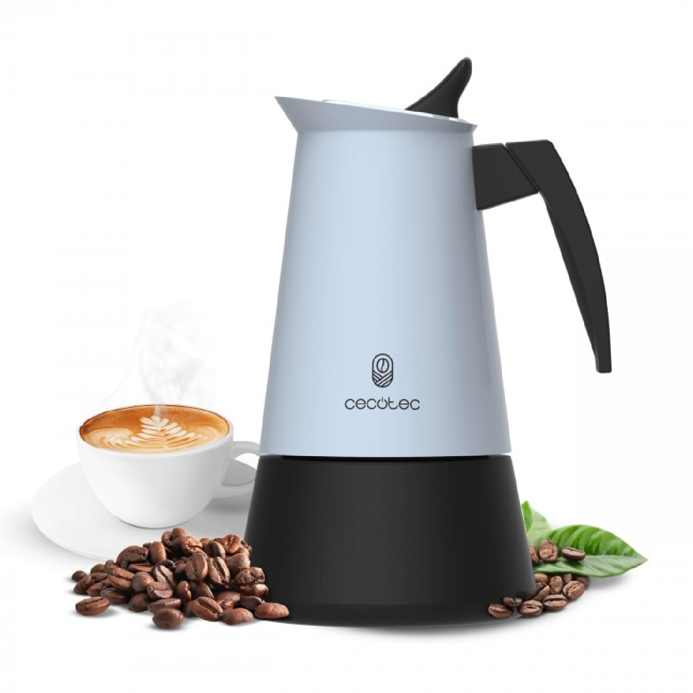 Cecotec Cafetera italiana Piccolina 400 Blue