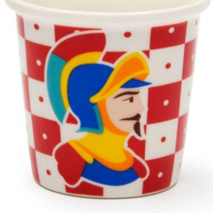 Set 6 Bicchierini Caffè Excelsa – Sicilian Rhapsody, New Bone China Multicolore