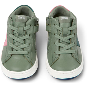 Zapatillas - CAMPER Runner Four Twins - Verde - Cuero liso