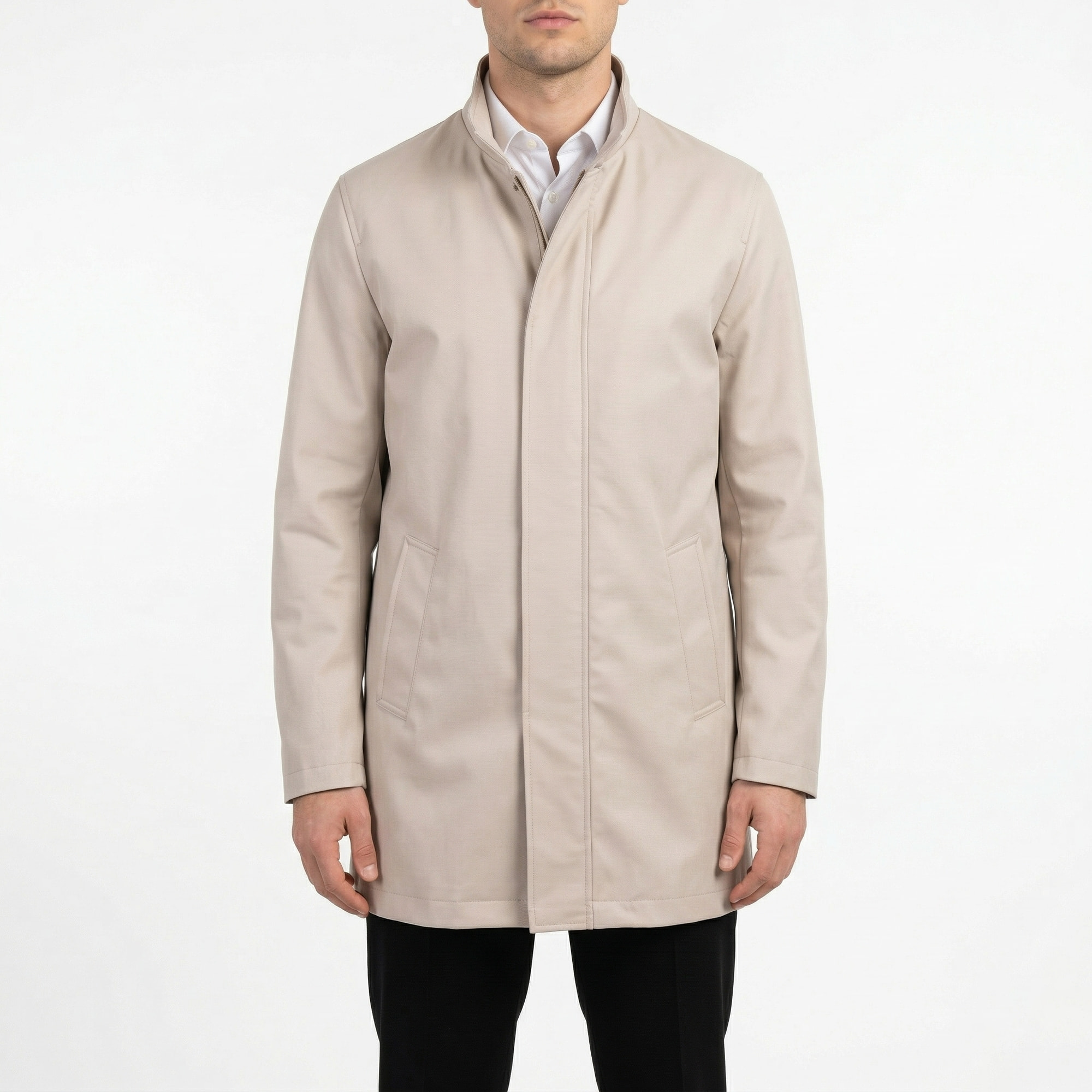 Trench collo pistagna