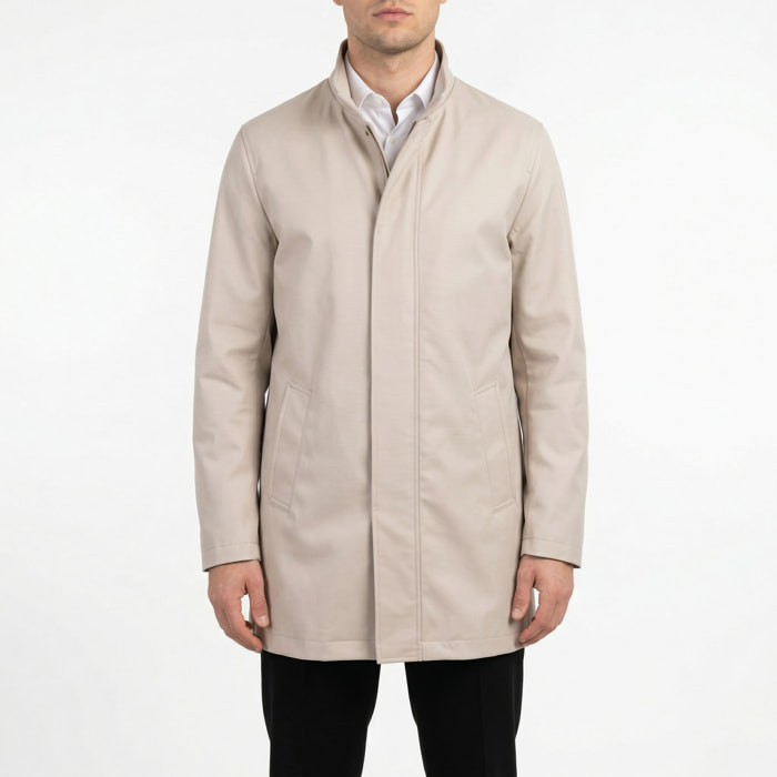 Trench collo pistagna