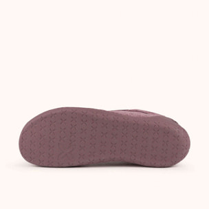 MUNICH FLEXING 10 Zapatillas Wild Feet "Barefoot" color malva y rosa empolvado con puntera ancha