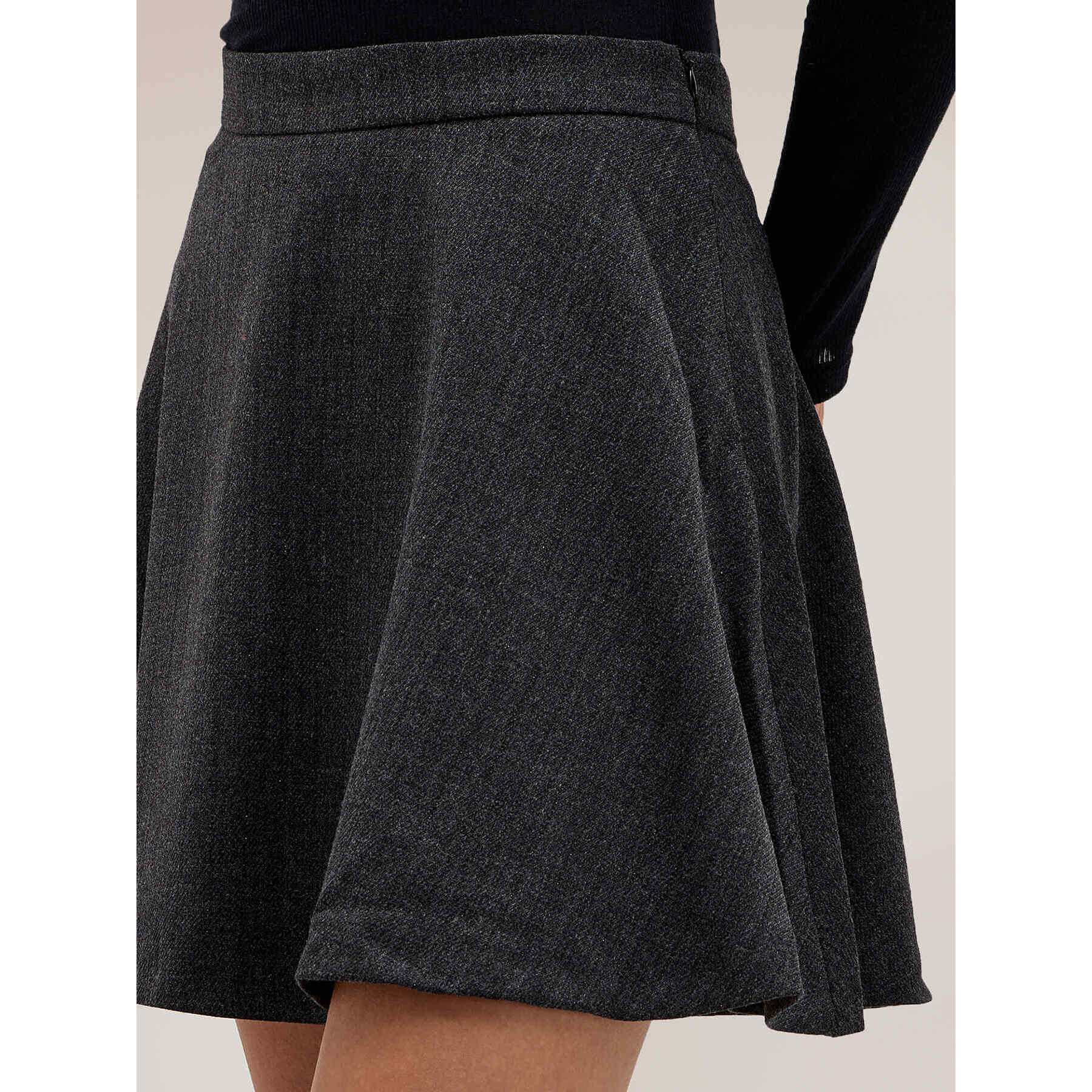 Motivi - Gonna a ruota The Tailoring Lab - Grigio