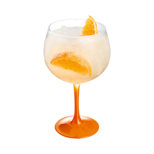 6 vasos de cóctel 70 cl naranjas Summer Pop - Luminarc