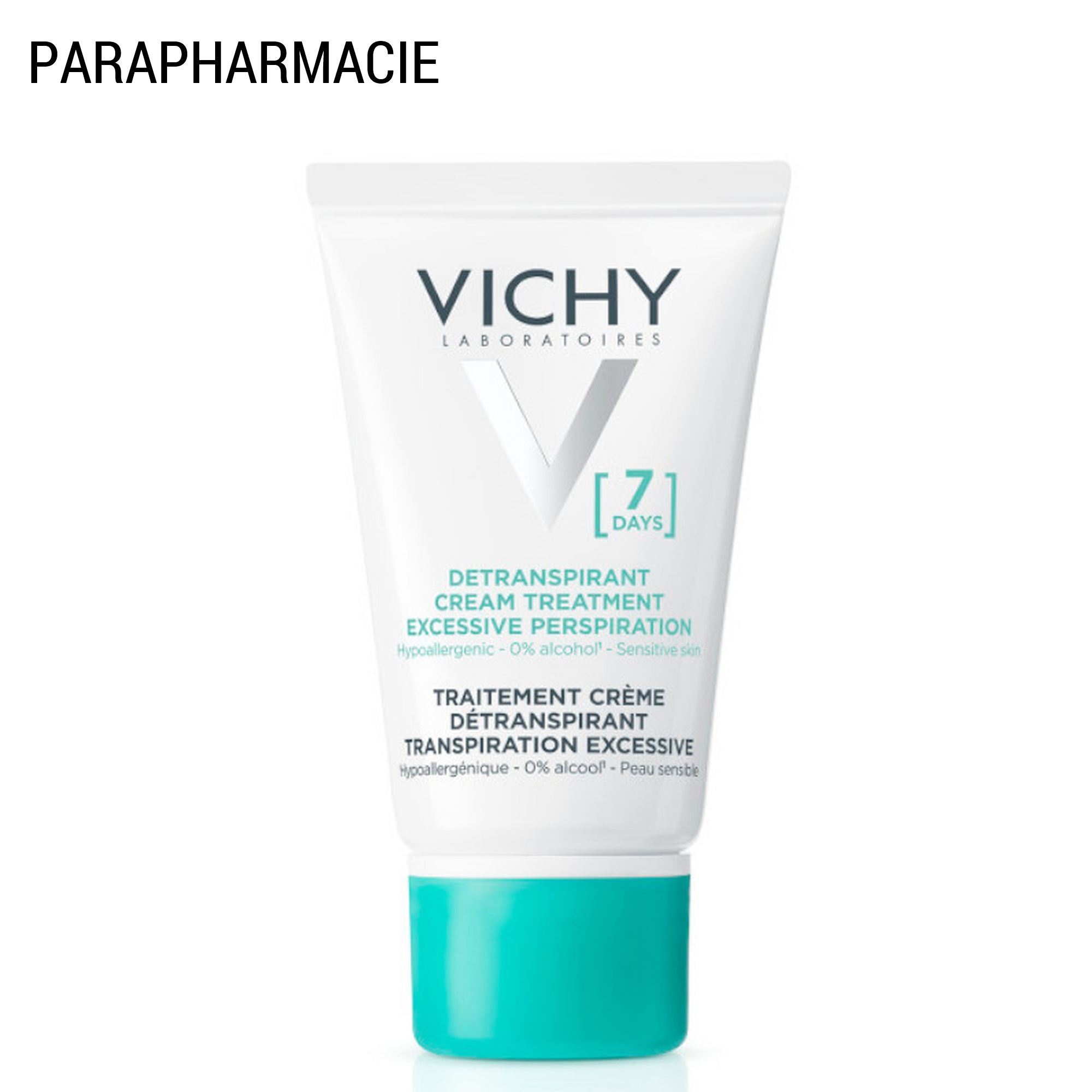 Crème Traitement Anti-Transpirant - Efficacité 7 jours 30 ml