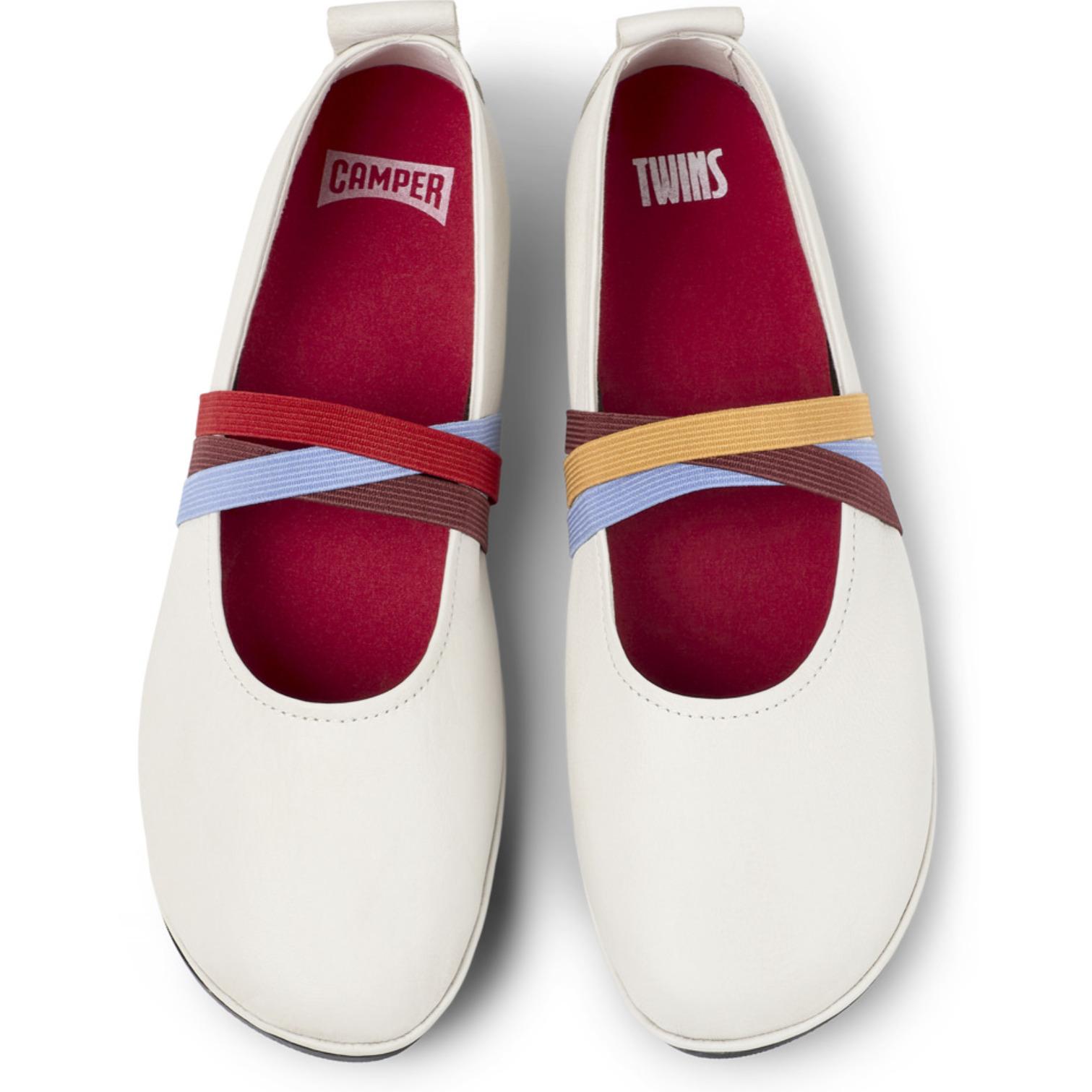 CAMPER TWS - Ballerine Donna Bianco