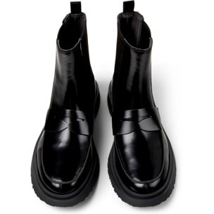 Botines - CAMPER Walden - Negro - Cuero liso