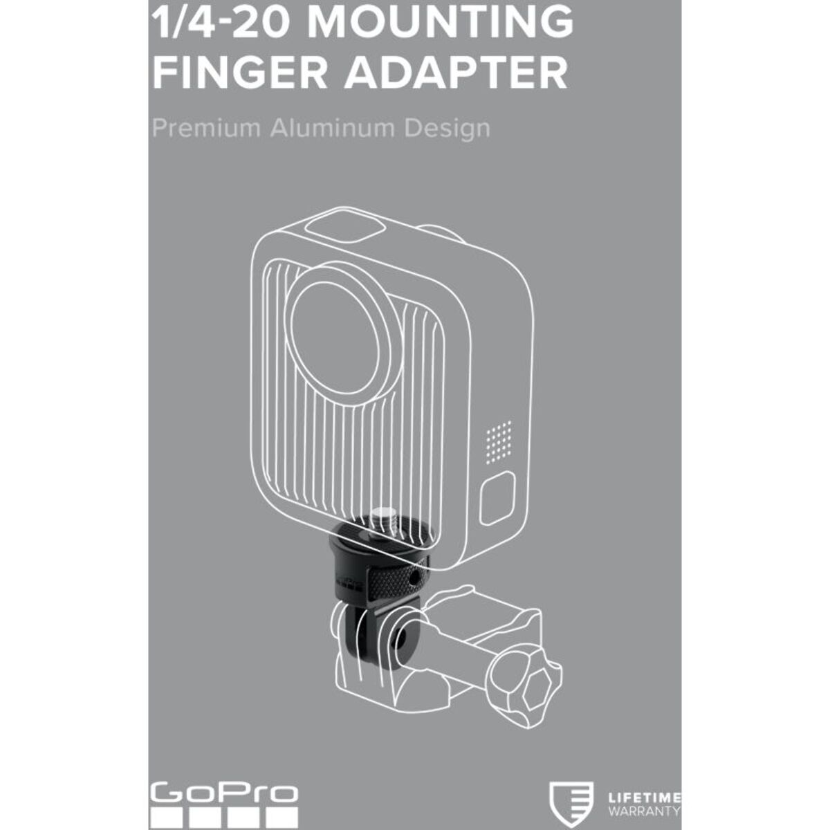Adaptateur caméra sport GOPRO Mounting Finger Adapte