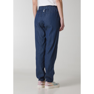 DEHA - Jogger JOGGER DENIM PANTS in Lyocell per donna