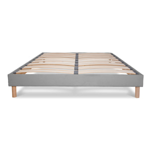 Sommier en Kit | 1 Place | laine bouclée