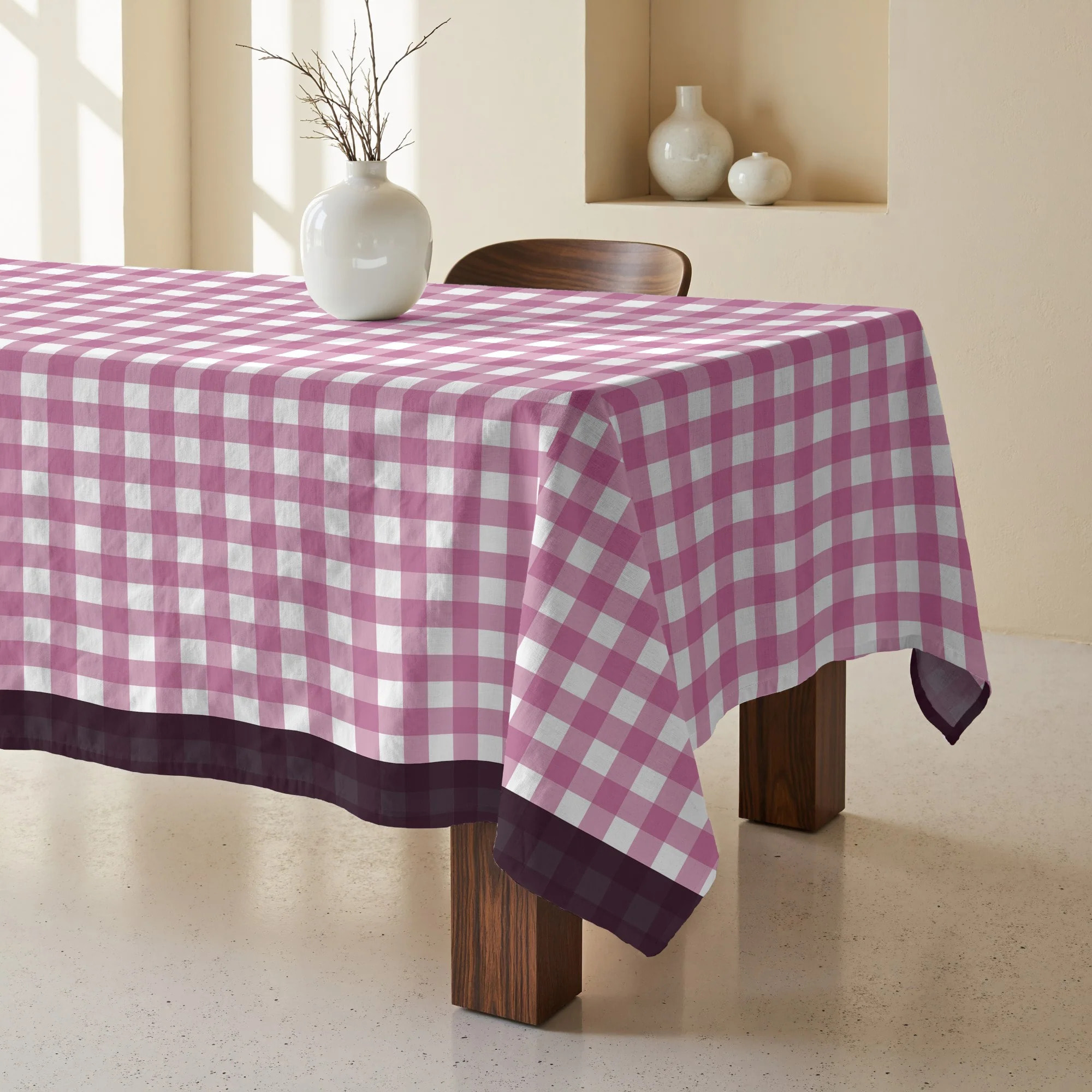 Nappe anti-taches 100% coton Jack Rose