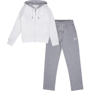 Tuta da bambina in cotone non garzato Leone Shiny