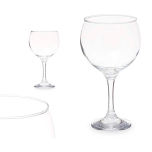 SET 6 BICCHIERI VETRO XL 620ML