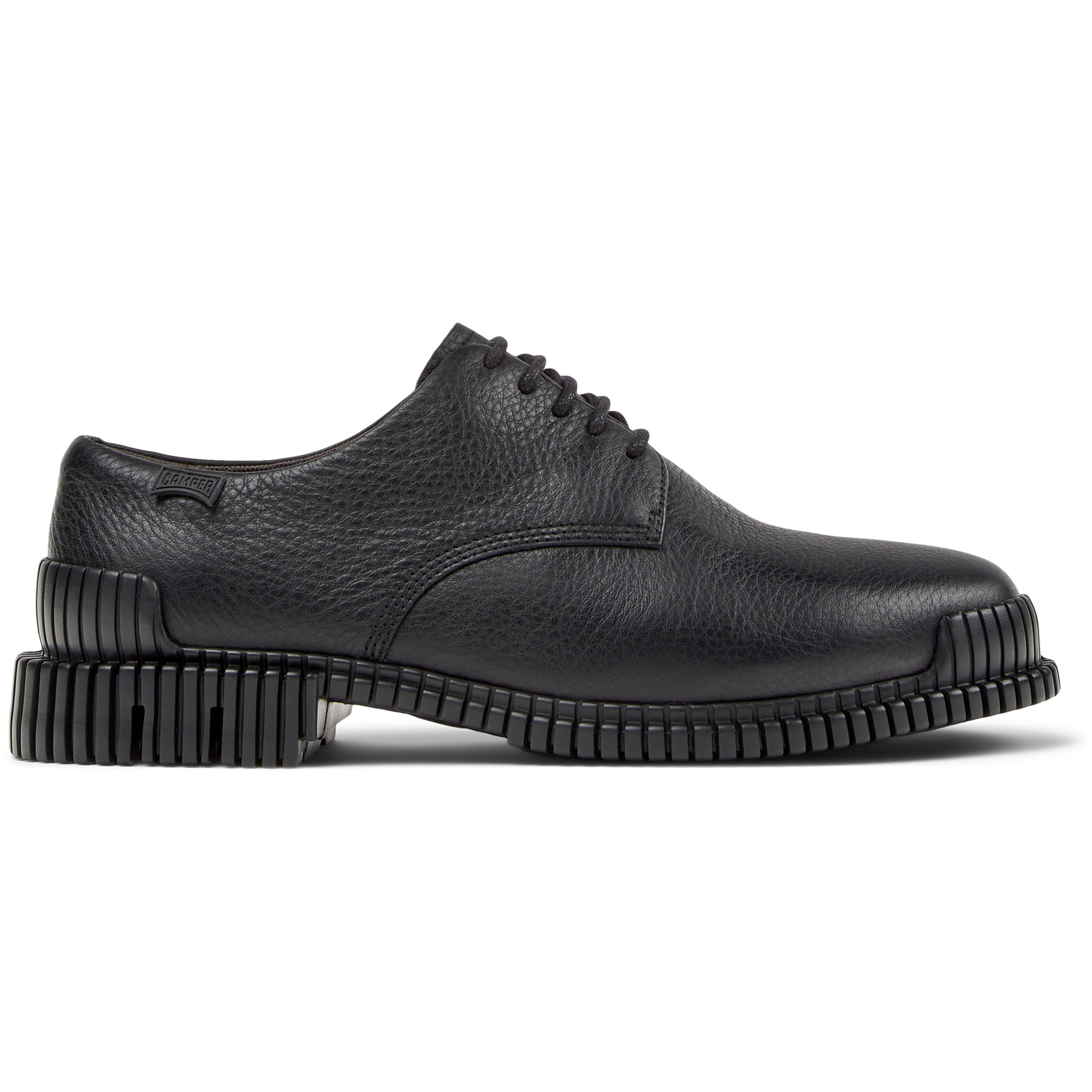 Zapatos de cordones - CAMPER Pix - Negro - Cuero liso