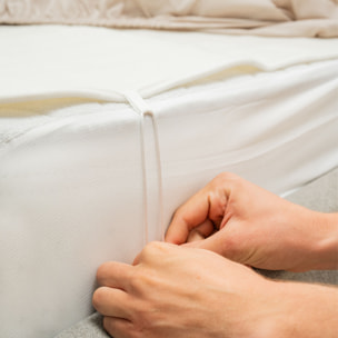 Scaldaletto Elettrico Matrimoniale Blewarm InnovaGoods 60+60 W 140 x 160 cm Bianco