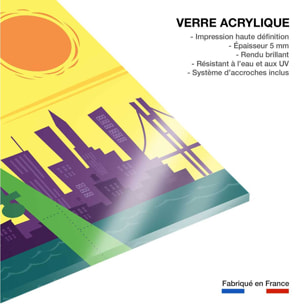 Tableau voyage à new york Tableau plexiglas