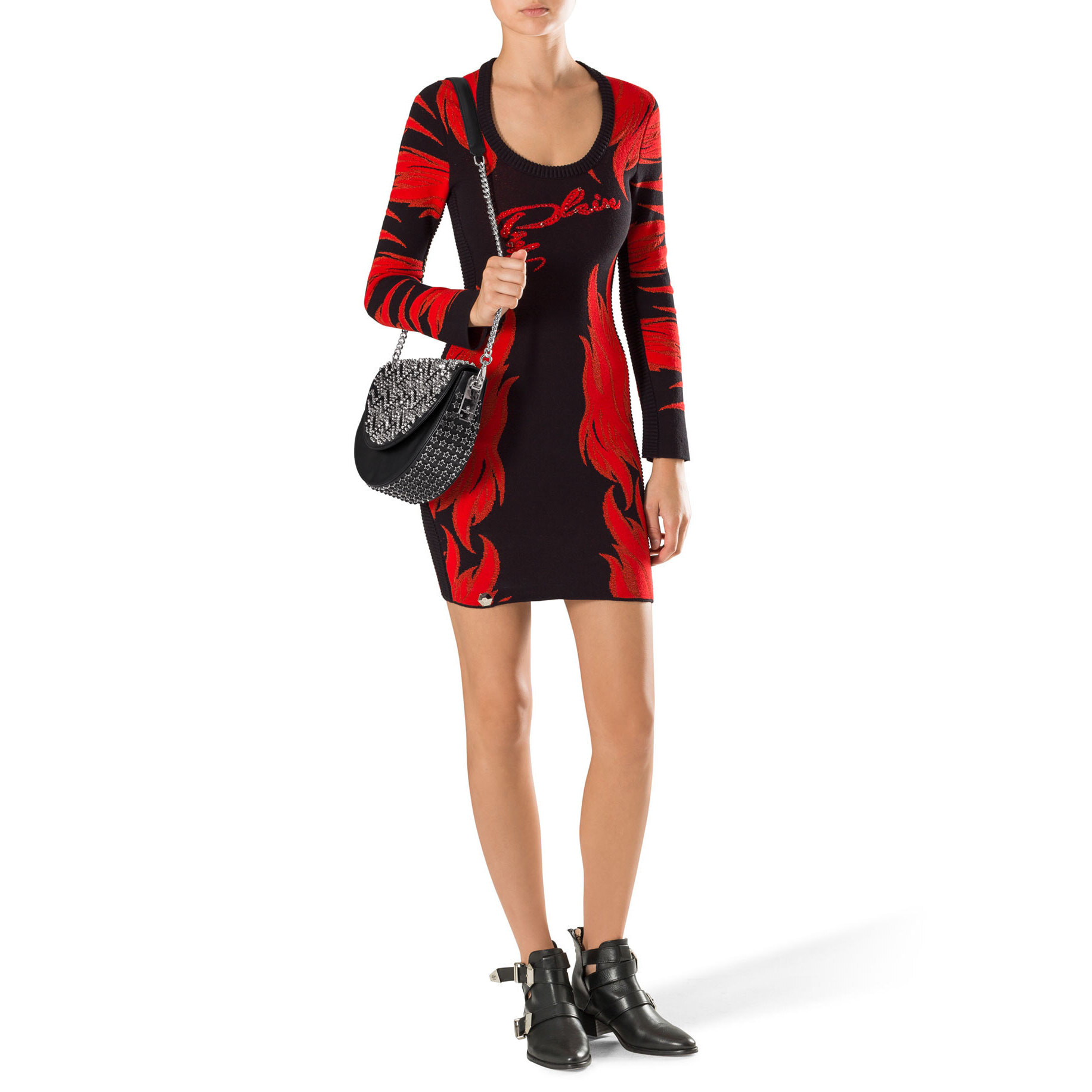 PHILIPP PLEIN Knit Dress "Agrimonia"