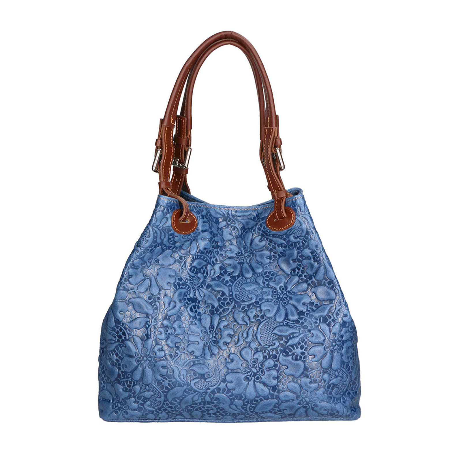 Borsa a mano da Donna Elenia in Vera Pelle Made in Italy 29x33x16 cm