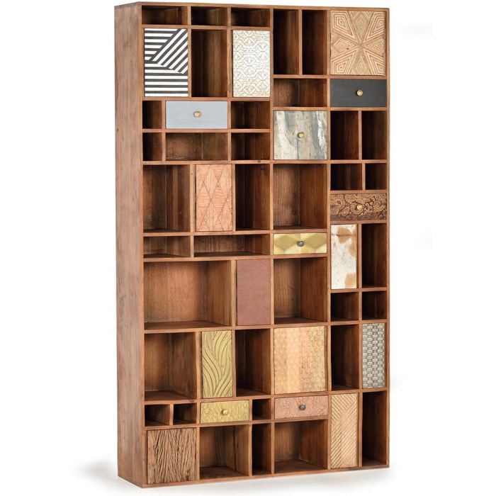 Librería - madera de mango - 200x115x30cm
