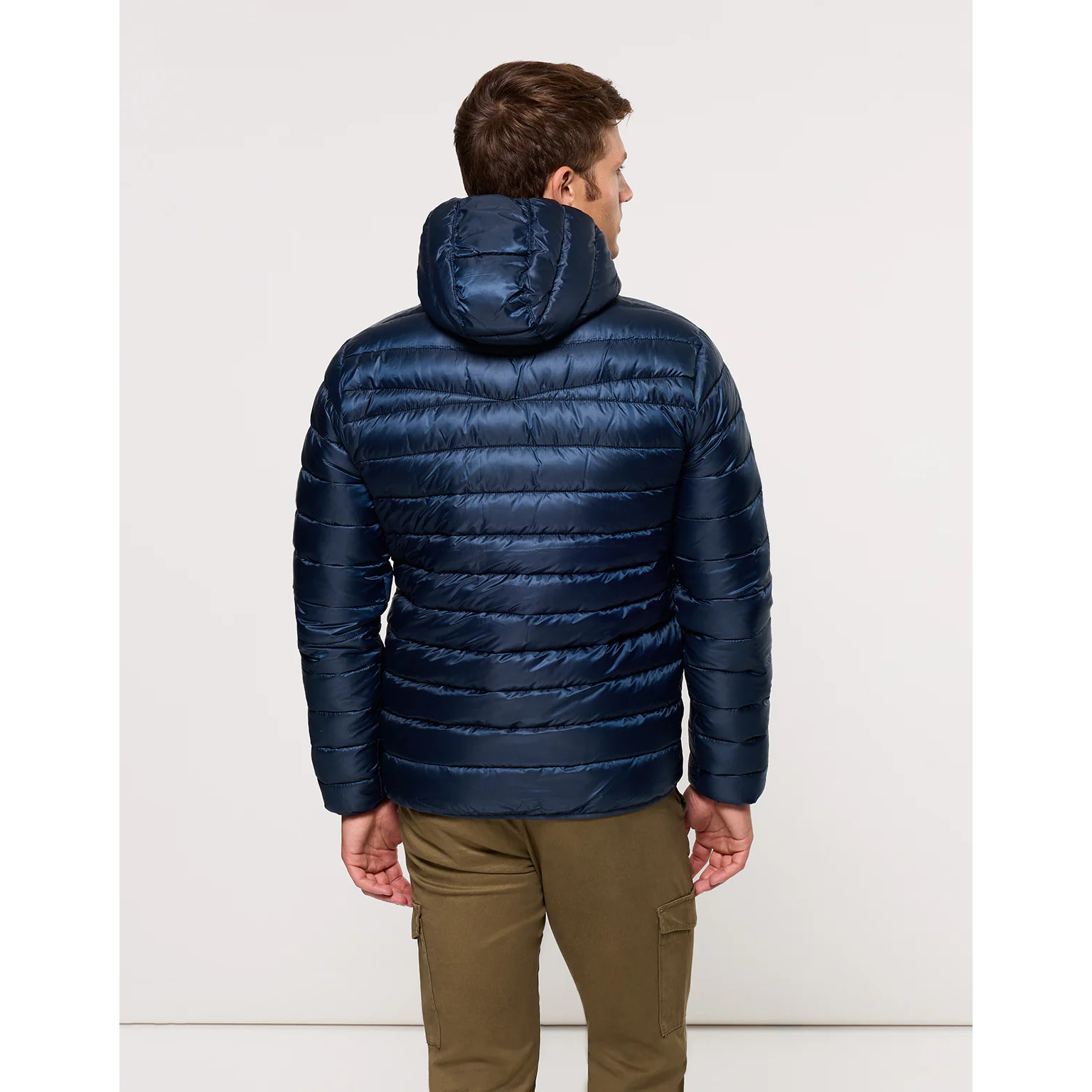 Chaqueta Azul Marino con Capucha - Tuck