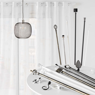 Tringle extensible en kit - Noir