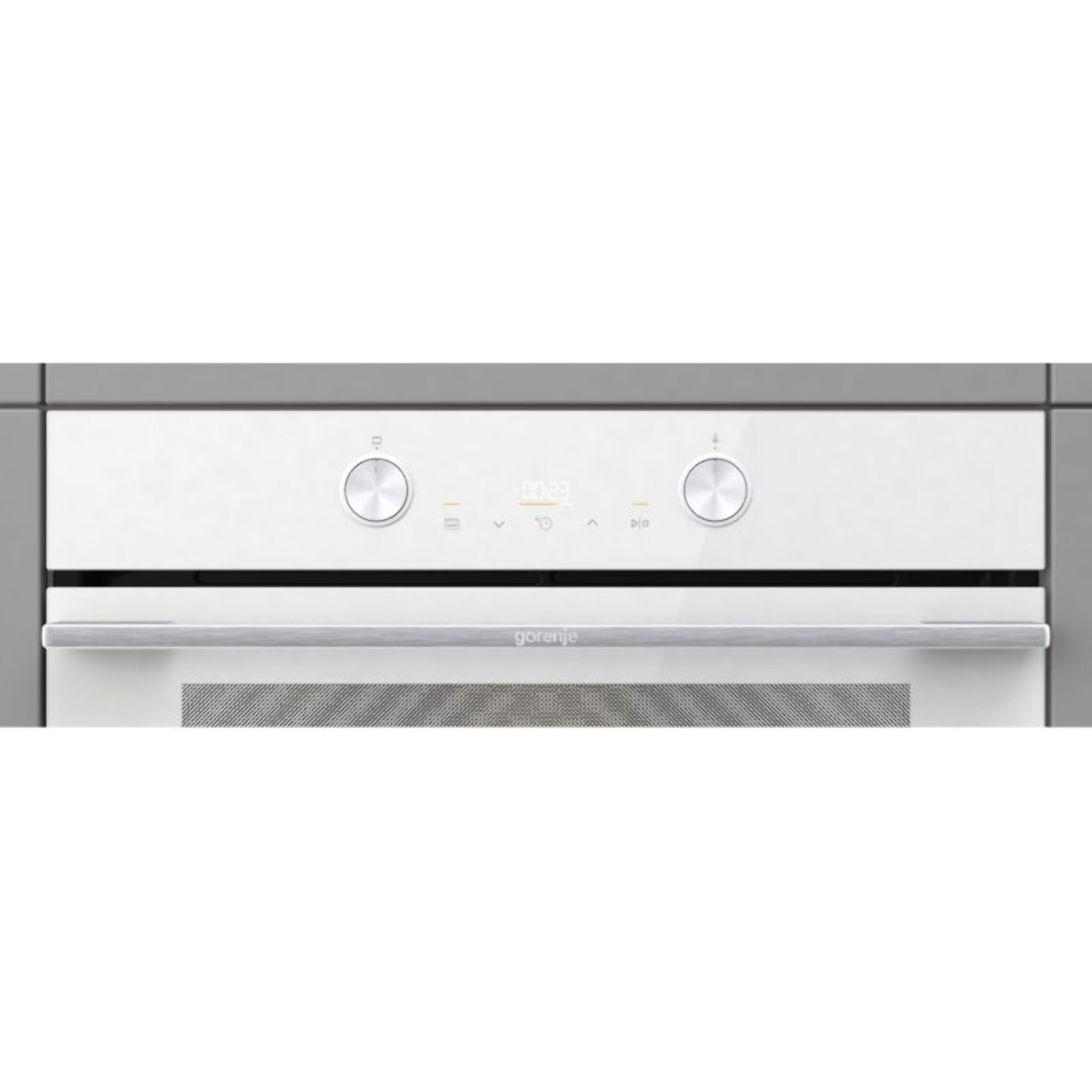 Four encastrable GORENJE BPS6737E06PWG - Pyrolyse - Chaleur pulsée - Porte froide - Rails télescopiques