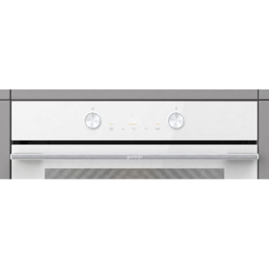Four encastrable GORENJE BPS6737E06PWG - Pyrolyse - Chaleur pulsée - Porte froide - Rails télescopiques