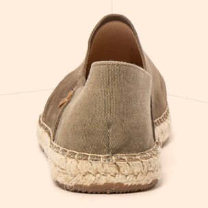 Zapatos N677 SILK SUEDE-COTTON LAND / CAMPOS color Land