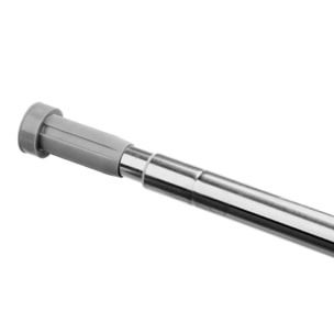 Barre de douche extensible  70x120cm Inox