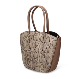 Borsa a mano da donna Seraphina Chic - Pelle vegana PU - 28.0 x 22.0 x 11.0 cm