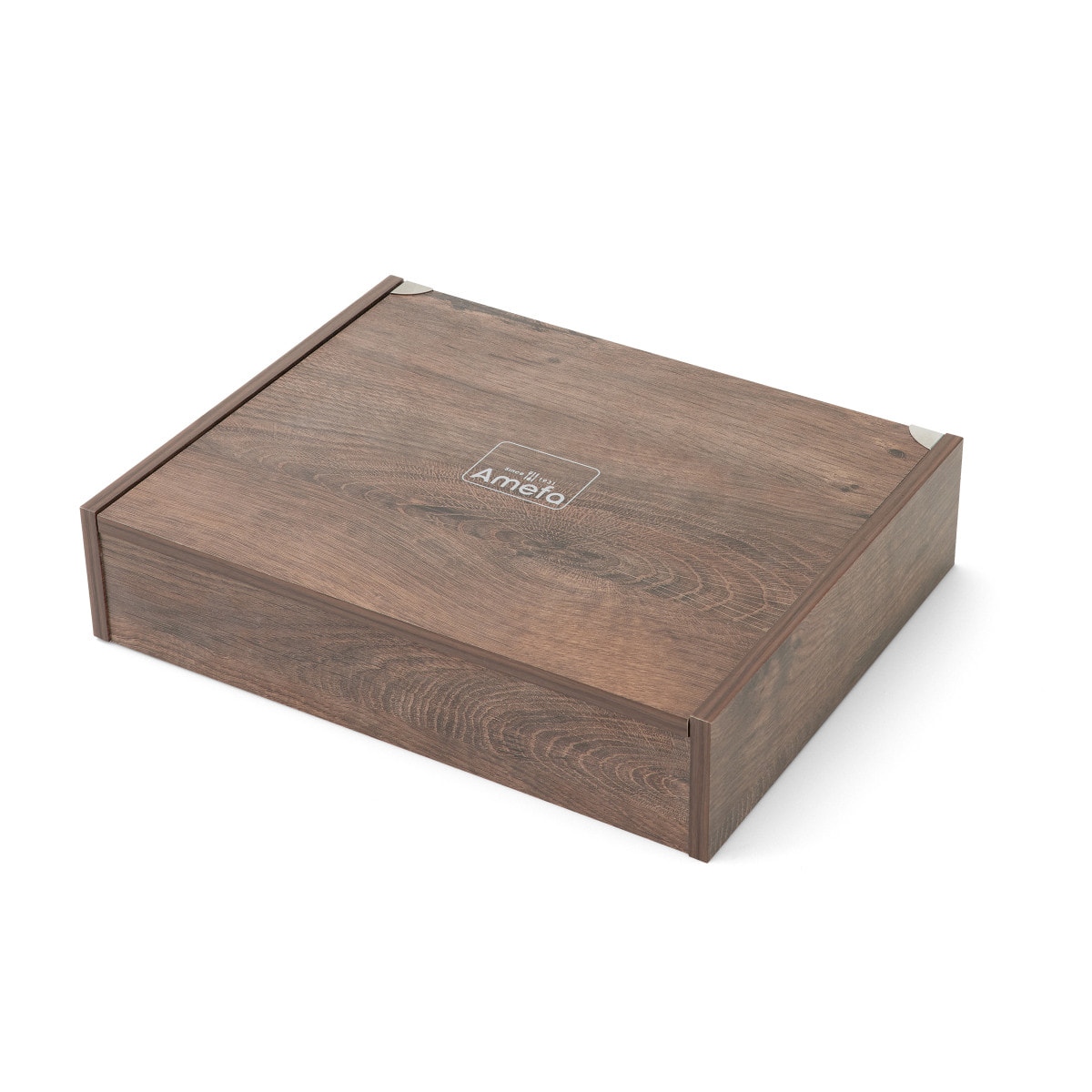 Joy - Juego de cubiertos de 24 piezas en cofre de madera