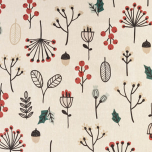 Nappe en résine Anti-tâches Toucher du Tissu Merry Christmas 44 Lurex