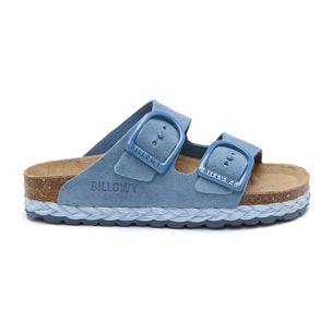 SANDALO CON ZEPPA BILLOWY BLU