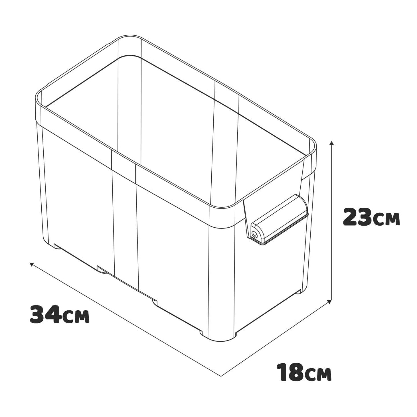 Kuzar - Smart Battery Box Contenitore Ermetico Per Batterie Fino A 80Ah