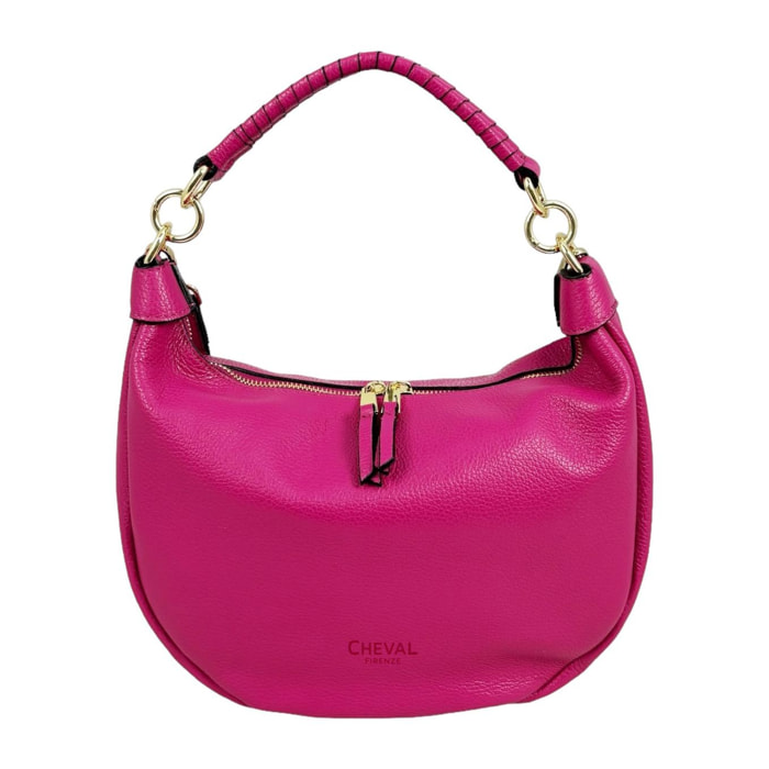 Bolso de hombro Cheval Firenze Noemi Fucsia