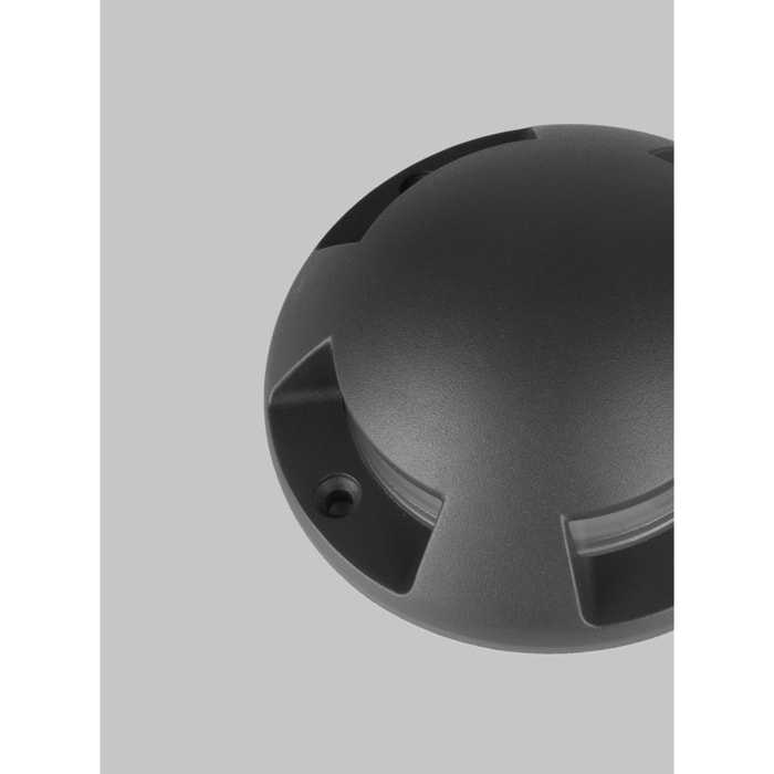 Forlight Empotrable De Suelo Ip65 Up Led 7,4W 3000K Gris Urbano 106Lm