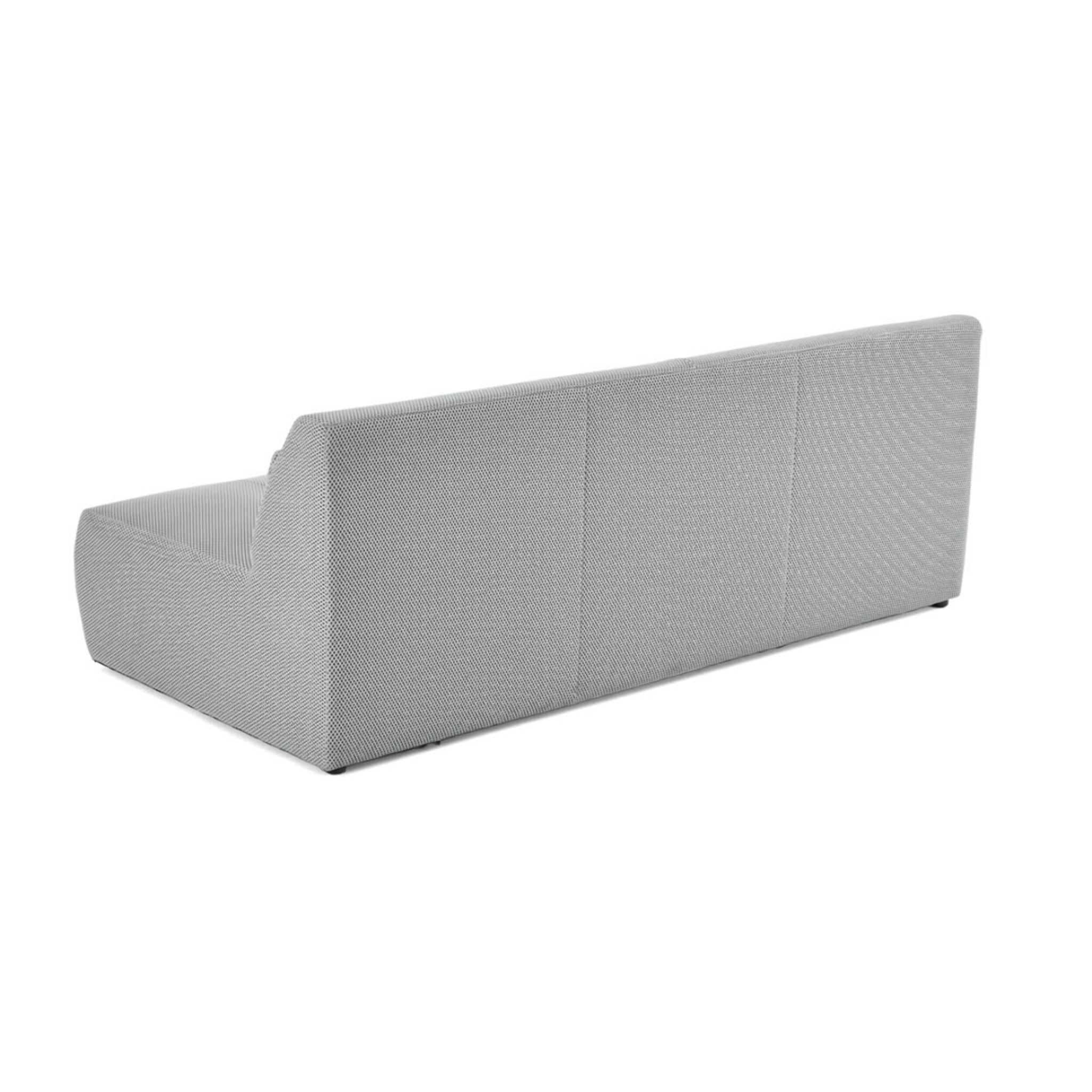 Onyx - canapé droit 3 places - en tissu mailles 3D - Gris clair