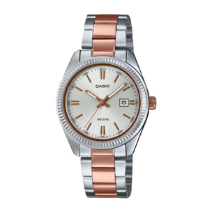 Reloj Casio LTP-1302PRG-7AVE Mujer Analogico Cuarzo con Correa de Acero inoxidable