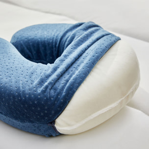 Almohada de Viaje Cervical Viscoelástica | Firmeza Baja