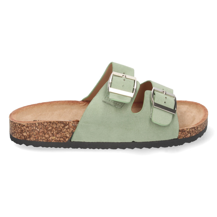 Sandalia de Plana Bio con Hebillas